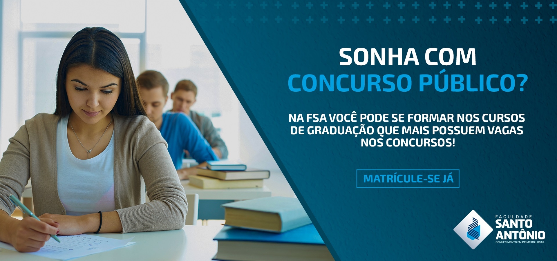 Início Faculdade Santo Antônio FSA