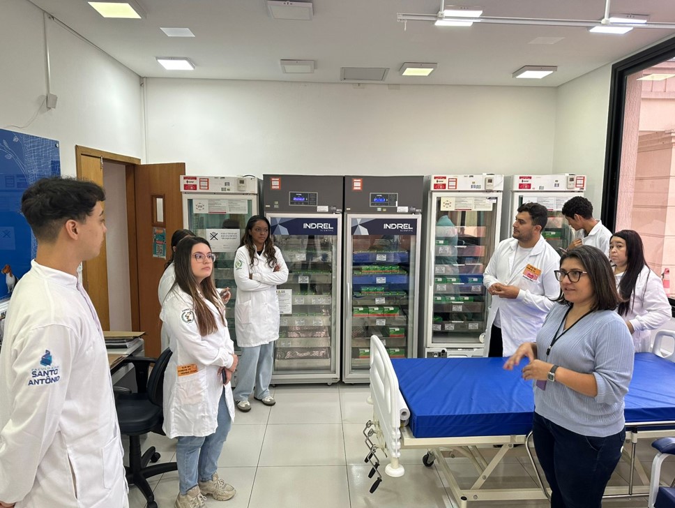 Visita ao Hemocentro