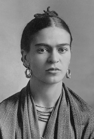 Frida Kahlo.*gelatin silver print.*Oct. 16 / 1932